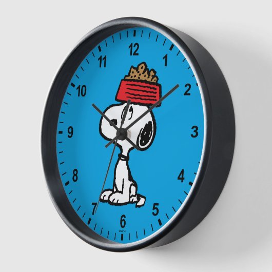 Erdnüsse | Snoopy Balancing Sein Dog Disc Uhr (Winkel)