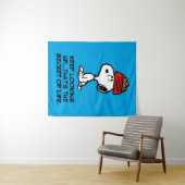 Erdnüsse | Snoopy Balancing Sein Dog Disc Wandteppich (Beispiel (Horizontal))