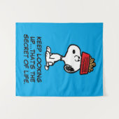 Erdnüsse | Snoopy Balancing Sein Dog Disc Wandteppich (Vorderseite (Horizontal))