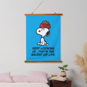 Erdnüsse | Snoopy Balancing Sein Dog Disc Wandteppich Mit Holzrahmen (Schlafzimmer)