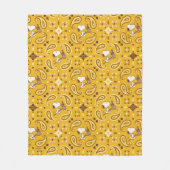 Erdnüsse | Snoopy Bandana Cowboy Fleecedecke (Vorderseite)