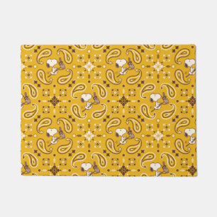Erdnüsse Snoopy Bandana Cowboy Fußmatte