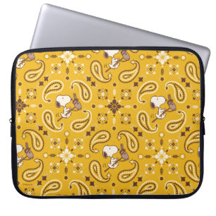 Erdnüsse Snoopy Bandana Cowboy Laptopschutzhülle