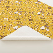 Erdnüsse | Snoopy Bandana Cowboy Sherpadecke (3/4)