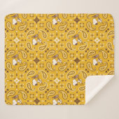 Erdnüsse | Snoopy Bandana Cowboy Sherpadecke (Vorderseite (Horizontal))