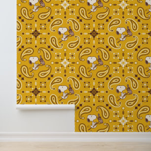 Erdnüsse Snoopy Bandana Cowboy Tapete