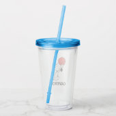 Erdnüsse | Snoopy Basketball Hoop Shot Acryltrinkbecher (Rückseite)