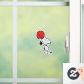 Erdnüsse | Snoopy Basketball Hoop Shot Fensteraufkleber (Zuhause)