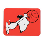 Erdnüsse | Snoopy Basketball Hoop Shot Magnet (Horizontal)