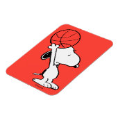 Erdnüsse | Snoopy Basketball Hoop Shot Magnet (Linke Seite)