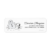 Erdnüsse | Snoopy baut einen Schneemann (Vorne)