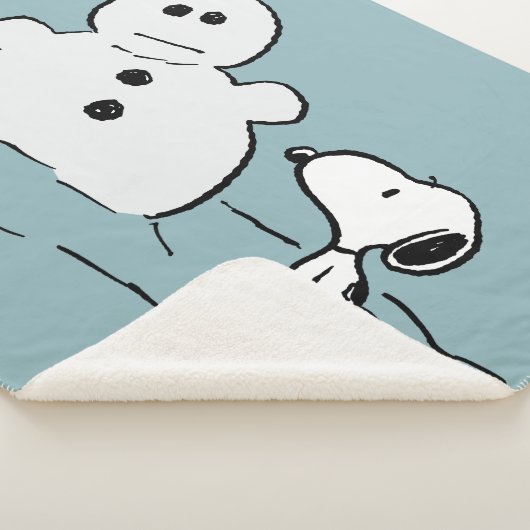 Erdnüsse | Snoopy baut einen Schneemann Sherpadecke (3/4)