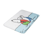 Erdnüsse | Snoopy Beach Ball Beach Badematte (Schrägansicht)