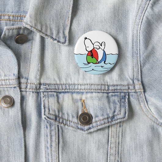 Erdnüsse | Snoopy Beach Ball Beach Button (Beispiel)