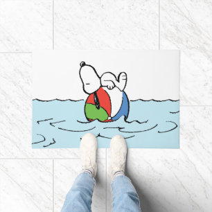 Erdnüsse Snoopy Beach Ball Beach Fußmatte