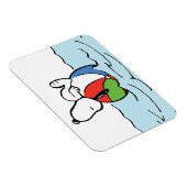 Erdnüsse | Snoopy Beach Ball Beach Magnet (Rechte Seite)
