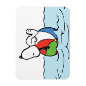 Erdnüsse | Snoopy Beach Ball Beach Magnet (Vertikal)