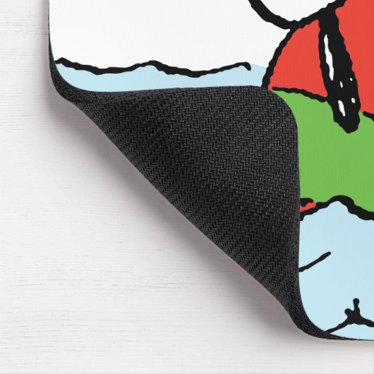 Erdnüsse | Snoopy Beach Ball Beach Mousepad (Ecke)