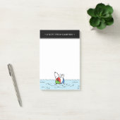 Erdnüsse | Snoopy Beach Ball Beach Post-it Klebezettel (Büro)