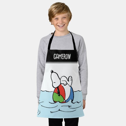 Erdnüsse | Snoopy Beach Ball Beach Schürze (Getragen)