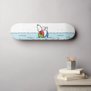 Erdnüsse   Snoopy Beach Ball Beach Skateboard