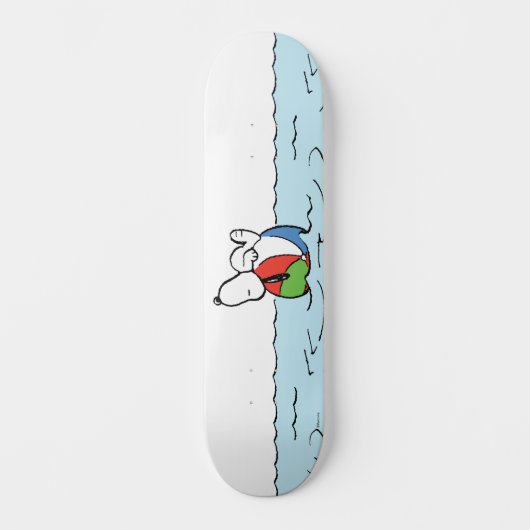 Erdnüsse | Snoopy Beach Ball Beach Skateboard (Vorderseite)