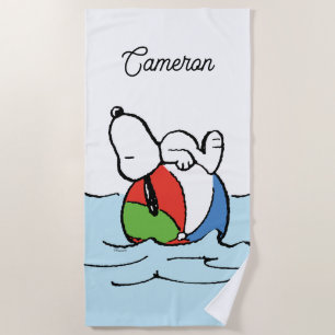 Erdnüsse Snoopy Beach Ball Beach Strandtuch