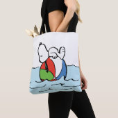 Erdnüsse | Snoopy Beach Ball Beach Tasche (Von Nahem)