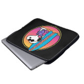 Erdnüsse | Snoopy Beach Beagle Laptopschutzhülle (Vorne Knopf)