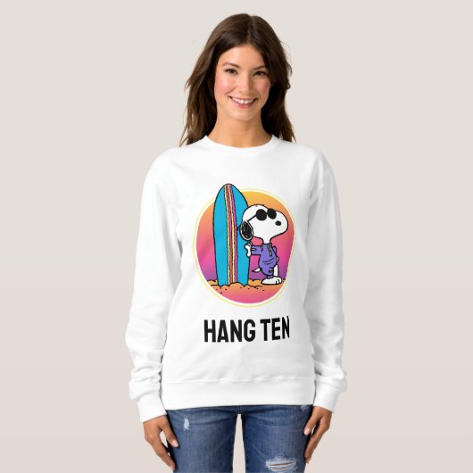 Erdnüsse | Snoopy Beach Beagle Sweatshirt (Vorne ganz)