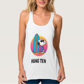 Erdnüsse | Snoopy Beach Beagle Tank Top (Vorderseite)