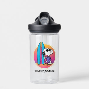 Erdnüsse   Snoopy Beach Beagle Trinkflasche