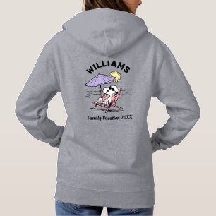 Erdnüsse Snoopy Beach Family Vacation T - Shirt