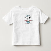Erdnüsse | Snoopy Beach Walk Familienurlaub Kleinkind T-shirt (Vorderseite)