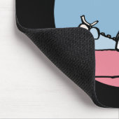 Erdnüsse | Snoopy bei der Schreibmaschine Mousepad (Ecke)