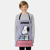 Erdnüsse | Snoopy bei der Schreibmaschine | Name h Schürze (Getragen)