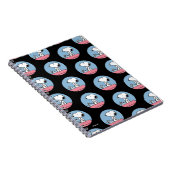 Erdnüsse | Snoopy bei der Schreibmaschine Notizblock (Rechte Seite)