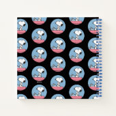 Erdnüsse | Snoopy bei der Schreibmaschine Notizblock (Rückseite)