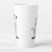 Erdnüsse | Snoopy Bester Lehrer Personalisiert Milchtasse (Vorderseite)