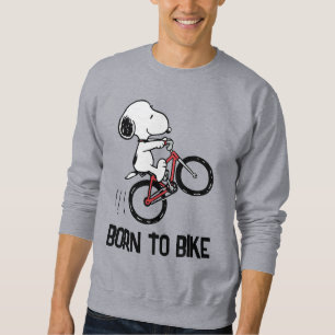 Erdnüsse Snoopy Bicycle Wheelie Sweatshirt