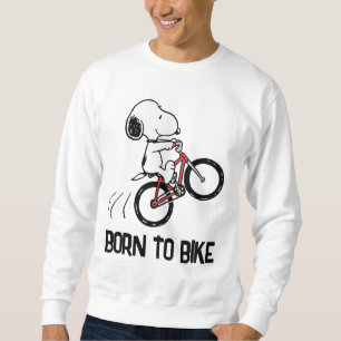 Erdnüsse Snoopy Bicycle Wheelie Sweatshirt