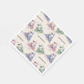 Erdnüsse | Snoopy Bike Ride Stats Serviette (Ecke)