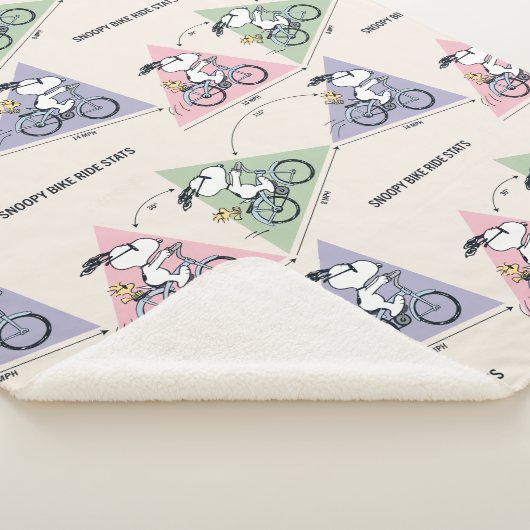 Erdnüsse | Snoopy Bike Ride Stats Sherpadecke (3/4)