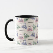 Erdnüsse | Snoopy Bike Ride Stats Tasse (Links)