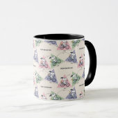 Erdnüsse | Snoopy Bike Ride Stats Tasse (VorderseiteRechts)