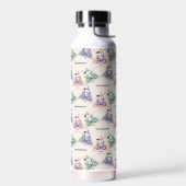 Erdnüsse | Snoopy Bike Ride Stats Trinkflasche (Links)