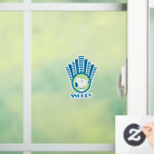 Erdnüsse | Snoopy Blue Deko Dreams Fensteraufkleber (Zuhause)