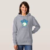 Erdnüsse | Snoopy Blue Deko Dreams Hoodie (Vorne ganz)