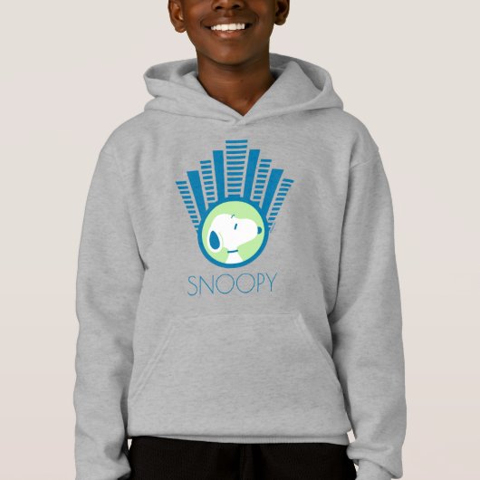 Erdnüsse | Snoopy Blue Deko Dreams Hoodie (Vorderseite)
