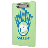 Erdnüsse | Snoopy Blue Deko Dreams Klemmbrett (Links)